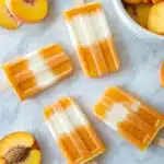 3-Ingredient Healthy Peach Creamsicles Recipe