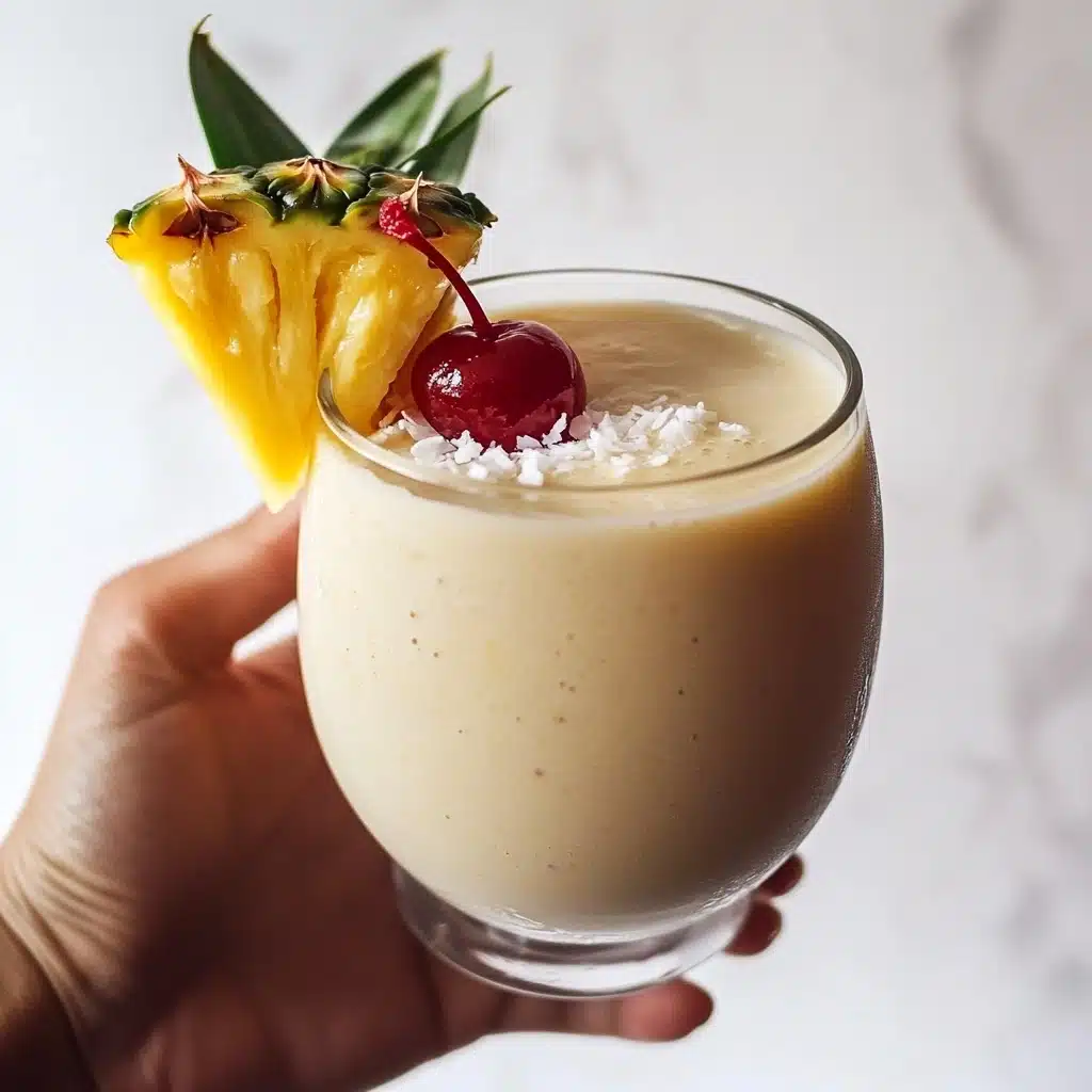 Piña Colada Milkshake Recipe - Recipe Image