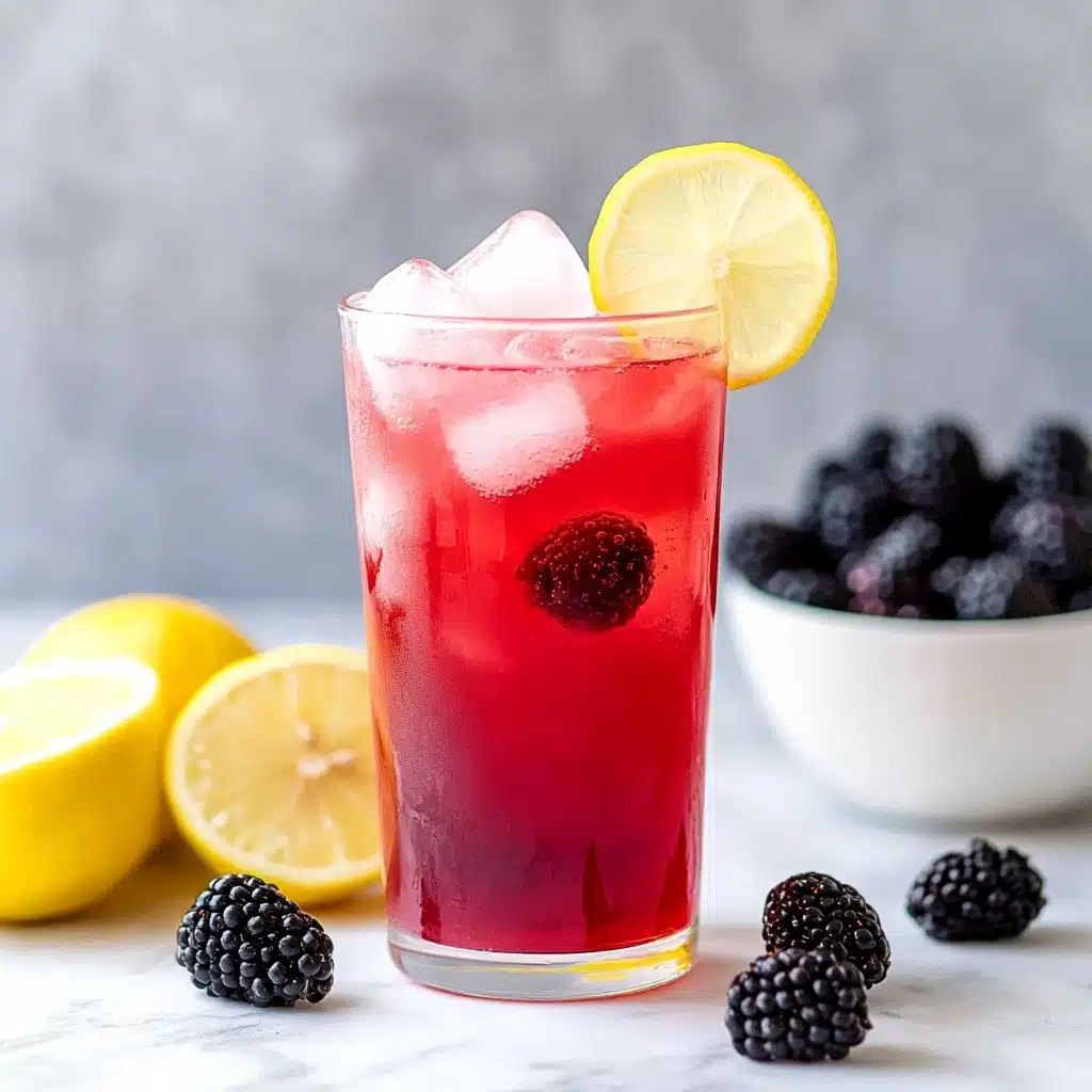 Homemade Blackberry Lemonade Recipe - Recipe Image