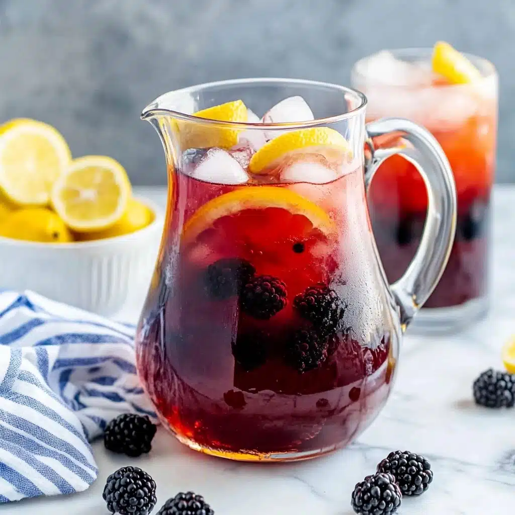 Homemade Blackberry Lemonade Recipe - Recipe Image
