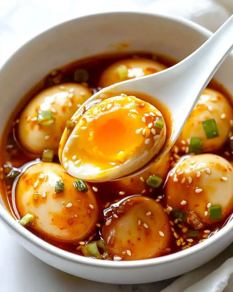 Spicy Gochujang Eggs Recipe