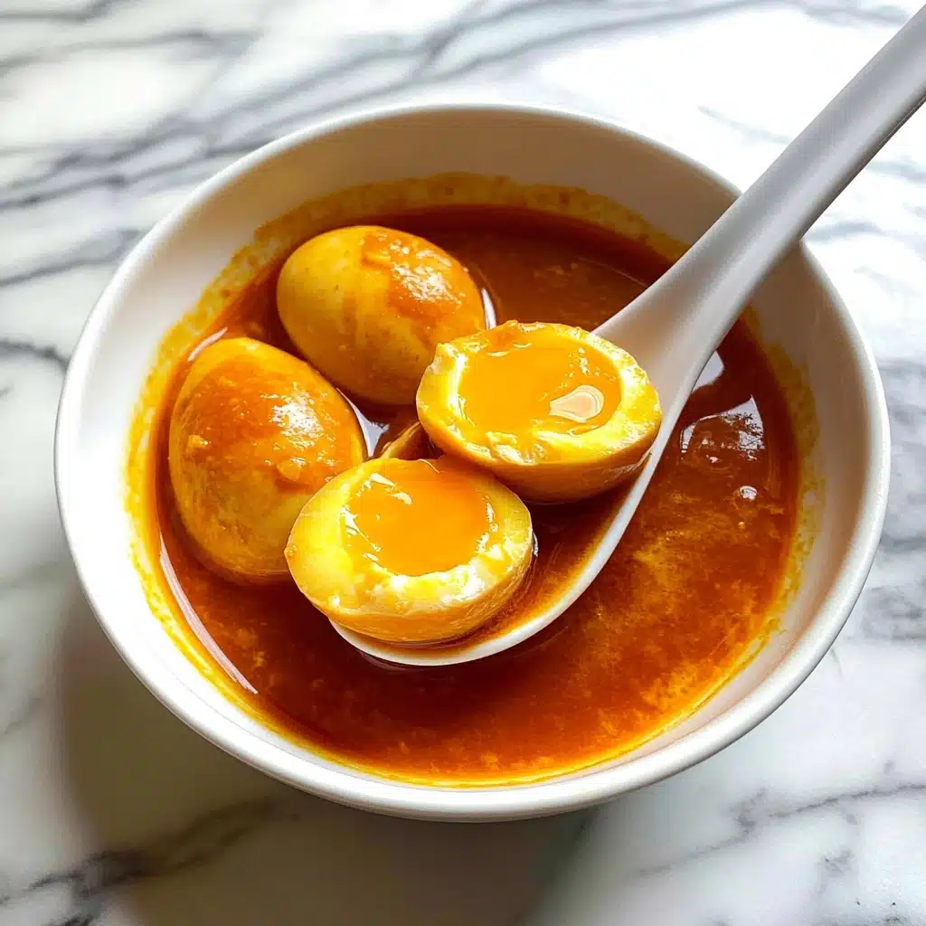 Spicy Gochujang Eggs Recipe - Recipe Image