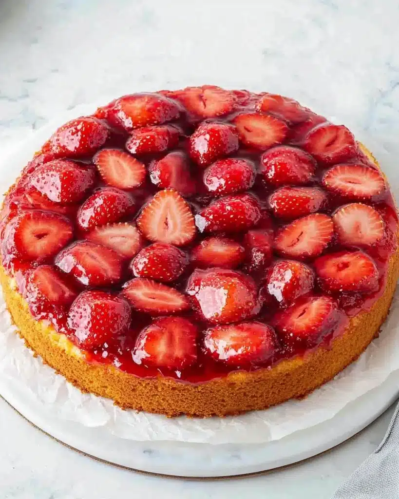 Strawberry Upside Down Cake Recipe