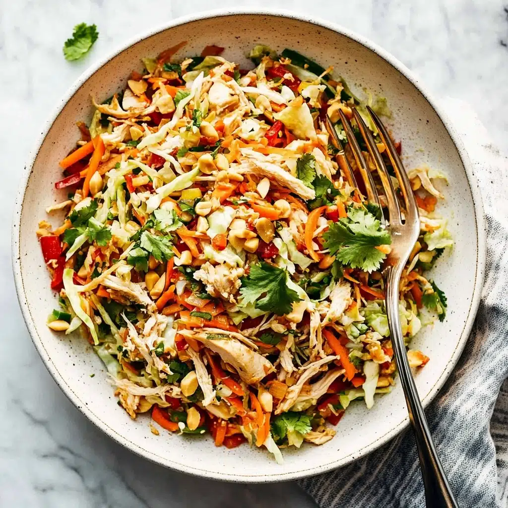Chopped Thai-Inspired Chicken Salad Recipe - Recipe Image
