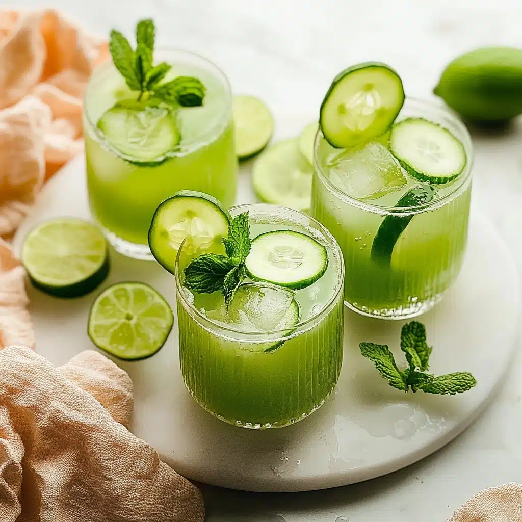 Cucumber Lime Agua Fresca Recipe - Recipe Image
