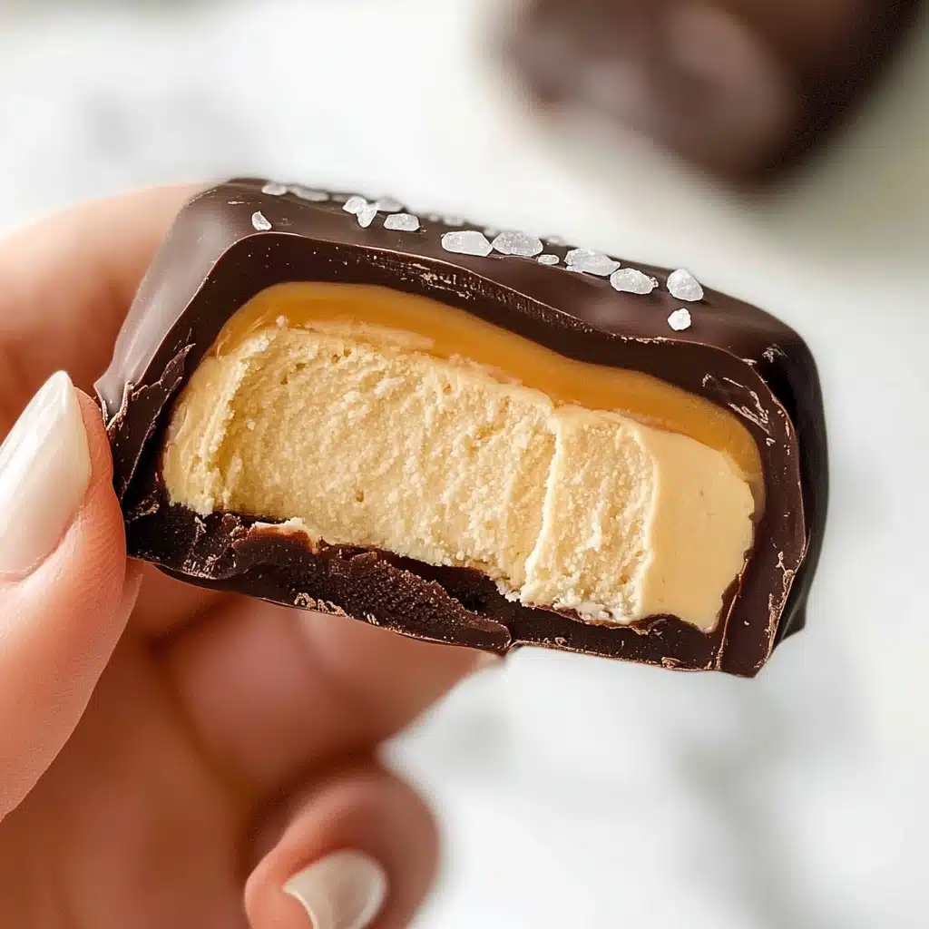 Peanut Butter Ice Cream Bars Recipe - Recipe Image