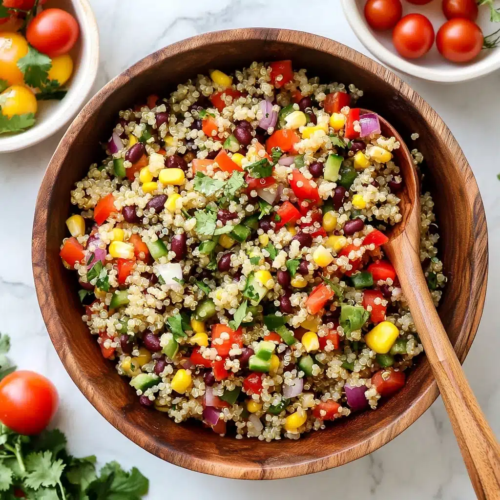 Quinoa Black Bean Salad Recipe - Recipe Image