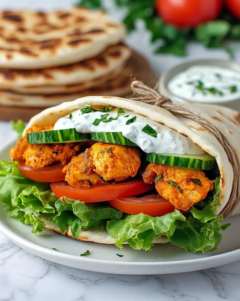 Chicken Shawarma Wraps Recipe