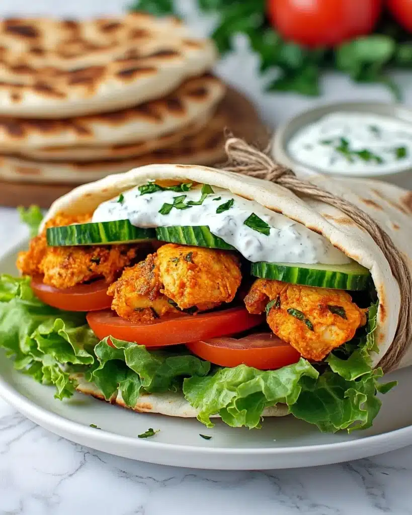 Chicken Shawarma Wraps Recipe