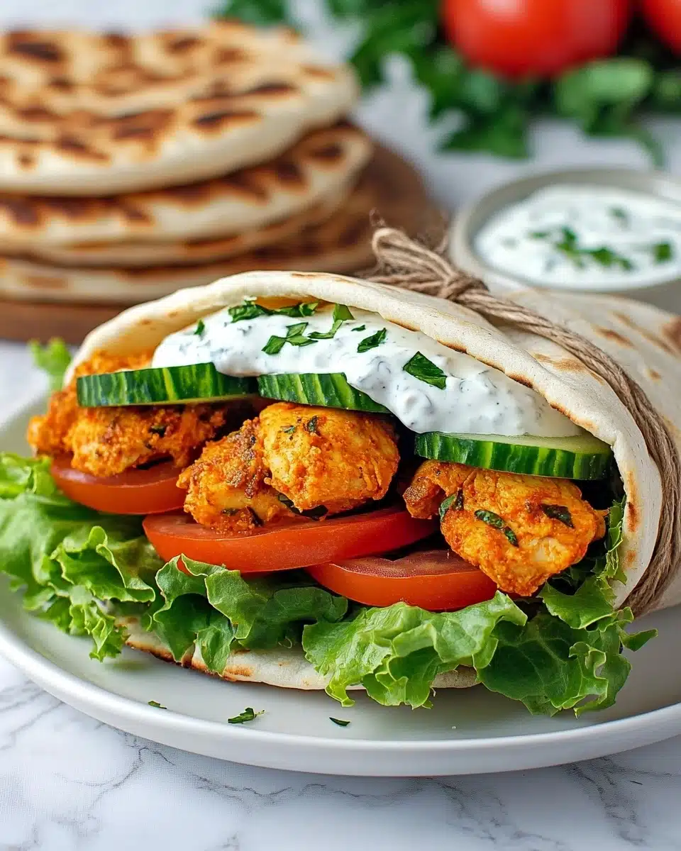 Chicken Shawarma Wraps Recipe