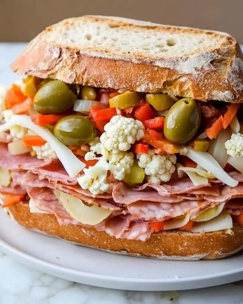 New Orleans Muffuletta Sandwich Recipe