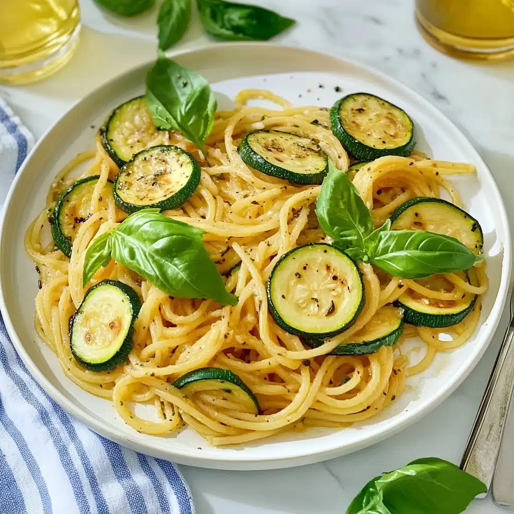 Amalfi Zucchini Pasta Recipe - Recipe Image