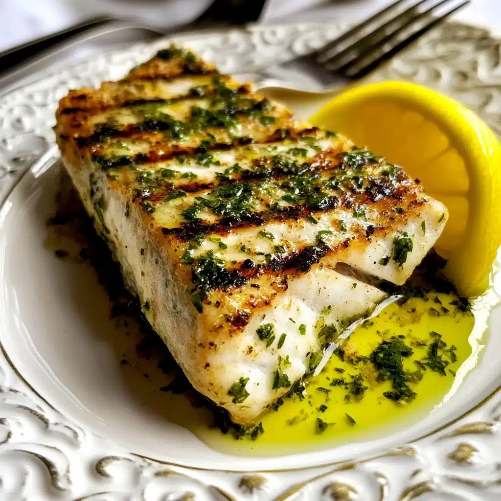 Grilled Swordfish Salmoriglio Recipe - Recipe Image