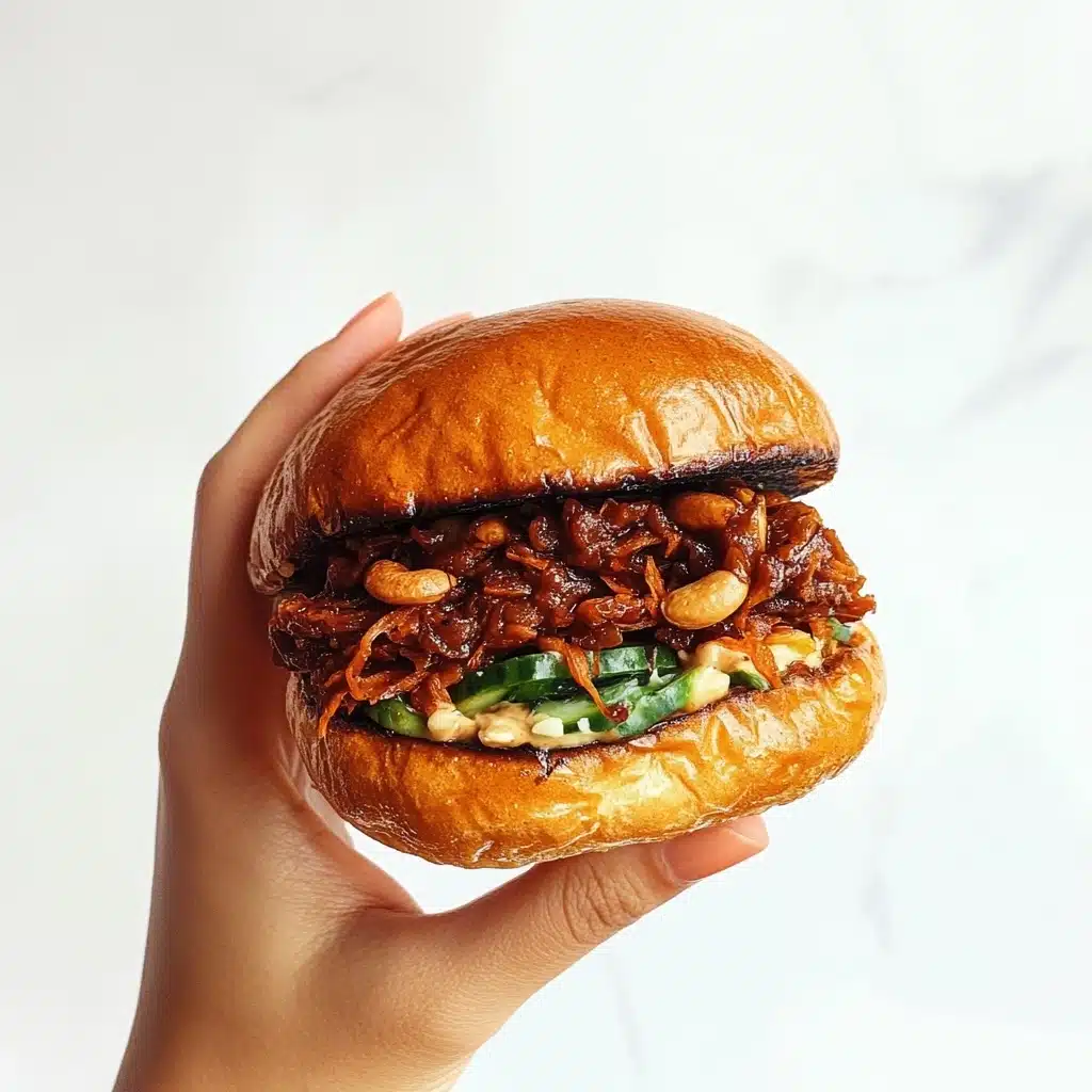 BBQ Jackfruit Sandwiches with Avocado Slaw Recipe - Recipe Image