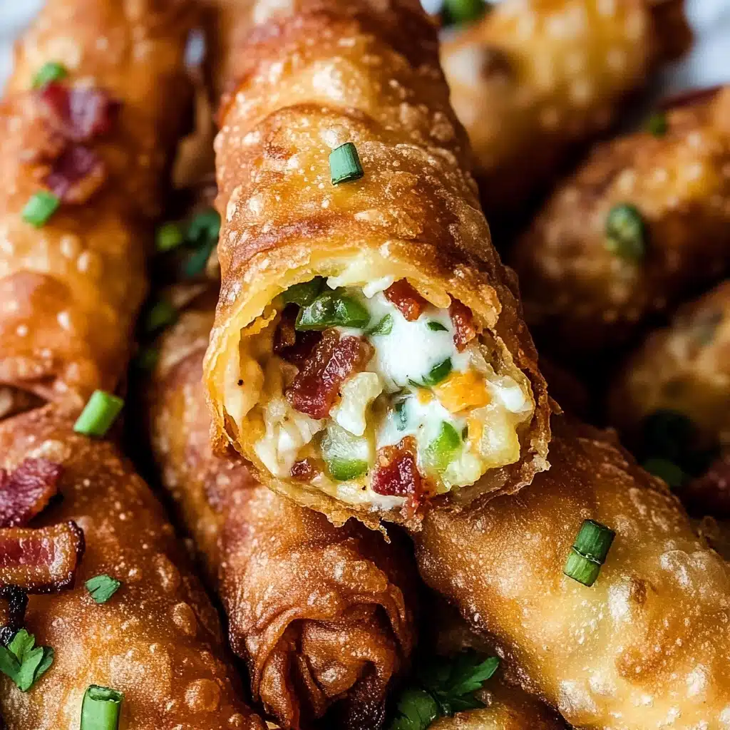 Jalapeno Popper Egg Rolls Recipe - Recipe Image