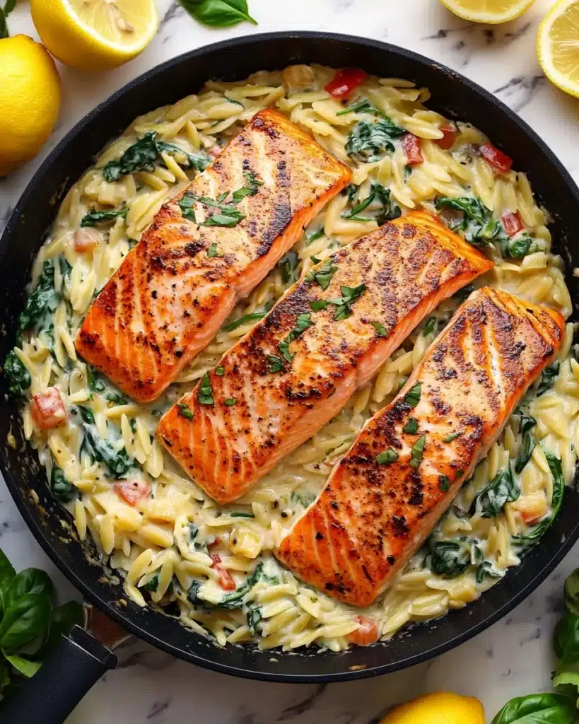 Salmon Orzo Recipe