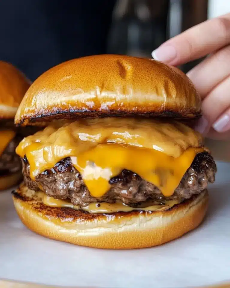 Crack Burgers: Irresistibly Cheesy & Crispy Recipe