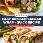 Chicken Caesar Wrap Recipe