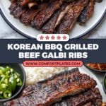 Grilled Beef Galbi Recipe