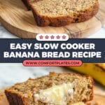 Slow Cooker Banana Bread Recipe