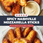 Copycat Chili's Nashville Hot Mozzarella Sticks Recipe