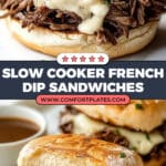 Slow Cooker French Dip Sandwiches Recipe