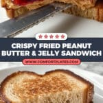 Fried Peanut Butter and Jelly Sandwich Recipe