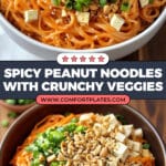 Spicy Peanut Fusion Noodles Recipe