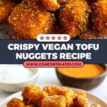 Crispy & Crunchy Vegan Chicken Nuggets Recipe
