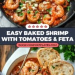 Baked Shrimp with Tomatoes and Feta Recipe