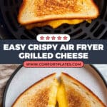 Perfect Air Fryer Grilled Cheese Recipe