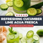 Cucumber Lime Agua Fresca Recipe