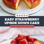 Strawberry Upside Down Cake Recipe