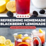 Homemade Blackberry Lemonade Recipe