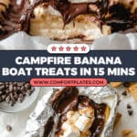 Campfire Banana Boats Dessert Recipe