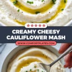Cheesy Cauliflower Mash Recipe
