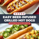 The Best Grilled Hot Dogs Recipe