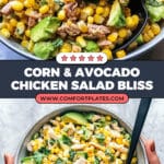 Chicken Avocado Corn Salad Recipe
