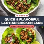 20-Minute Laotian Chicken Larb (Larb Gai) Recipe