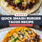 Smash Burger Tacos Recipe