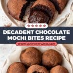 Chocolate Ganache-filled Mochi Recipe