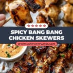 Bang Bang Chicken Skewers Recipe