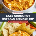 Crock Pot Buffalo Chicken Dip Recipe