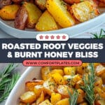 Roasted Root Vegetables and Burnt Honey Recipe