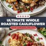 Whole Roasted Cauliflower Recipe