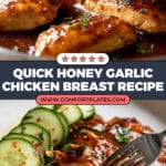 Honey Garlic Chicken Breast Recipe