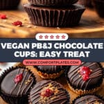 Peanut Butter & Jam Chocolate Cups Recipe