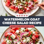 Watermelon Goat Cheese Salad Recipe
