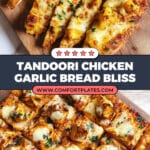 Tandoori Chicken Garlic Bread Recipe