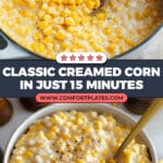 Old Fashioned Creamed Corn Recipe